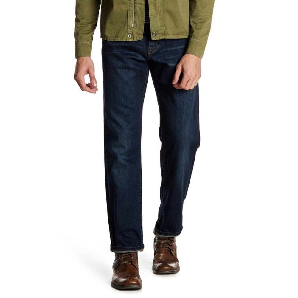 MENS LUCKY BRAND 221 ORIGINAL STRAIGHT DARK WASH